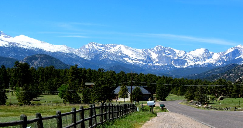 Glen Haven Top above Estes Park